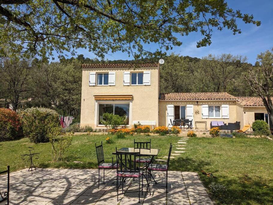 Villa Calme Avec Piscine A Greoux Eksteriør billede